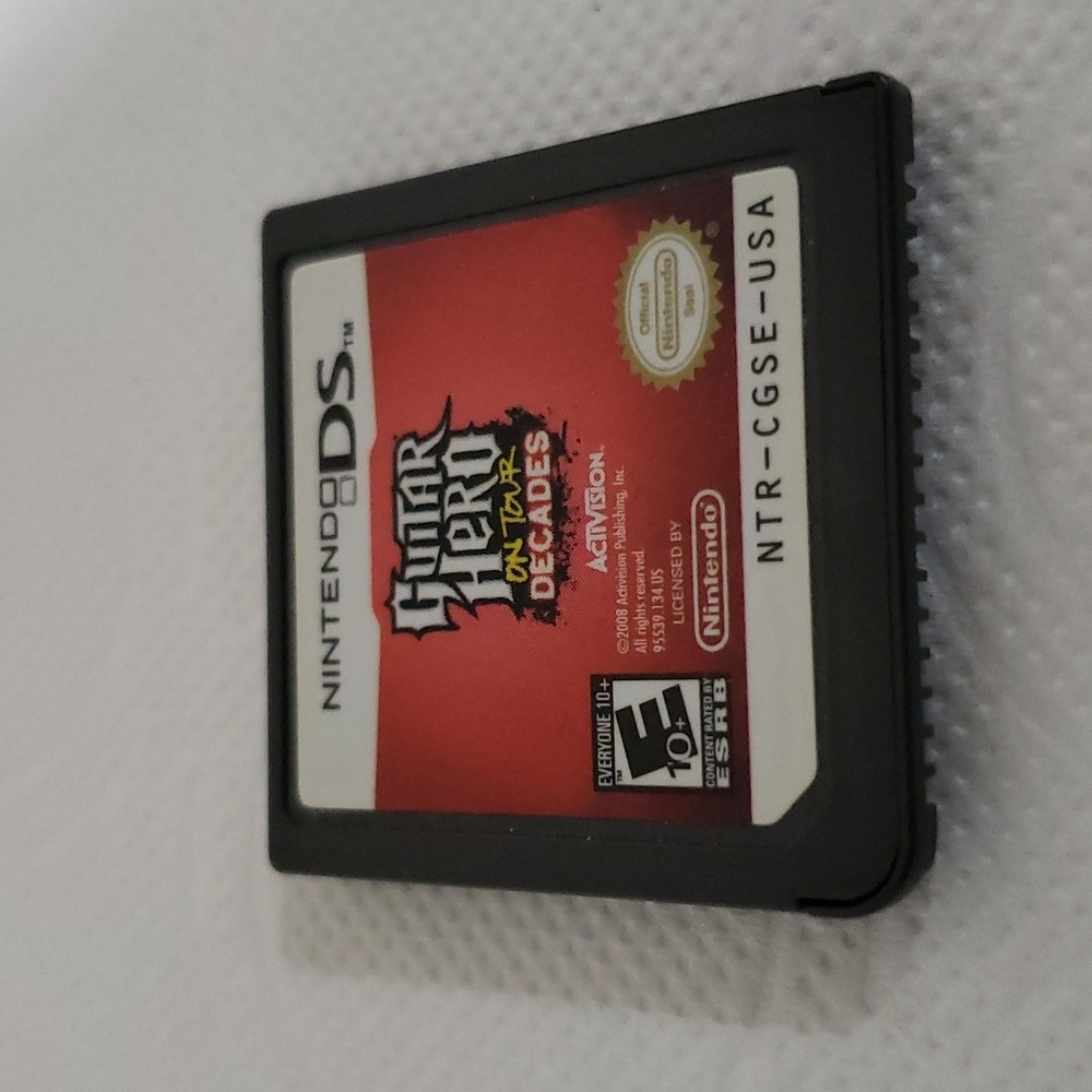 Guitar Hero Decades Nintendo DS Game